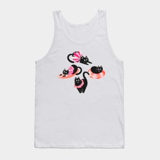 Purrfect Pink Purradise Tank Top